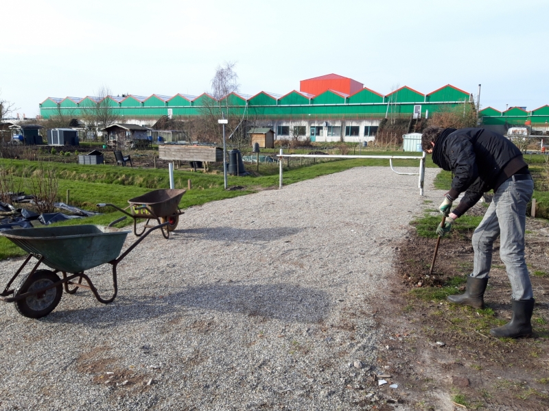 Maart 2022. Met de eerste Himmeldei is het tuinseizoen officieel begonnen.